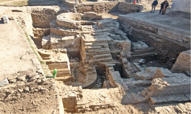 Apsidal Temple | Taxila | Rawalpindi | گول مندر